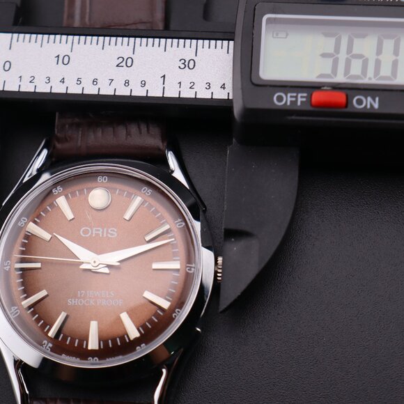 Oris Vintage Swiss 17 Jewels Hand-Wound Mechanical Men's Watch  - FREE SHIPPING - Picture 8 of 12